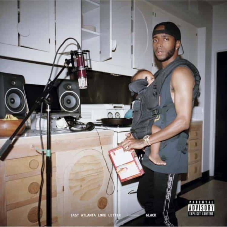 6lack بلاك معازف إست أتلانتا لوف ليتر جاي كول