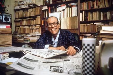 (FILES) Egyptian novelist Naguib Mahfuz