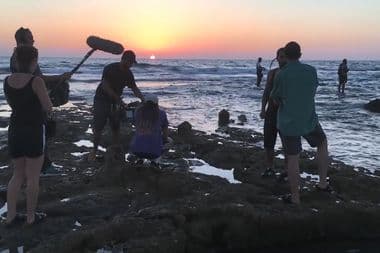 مش بالفيلم كواليس تحت أرض فلسطين